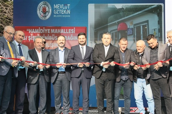 Hamidiye Minibüs Durağı yeni yerinde yeni haliyle hizmet verecek