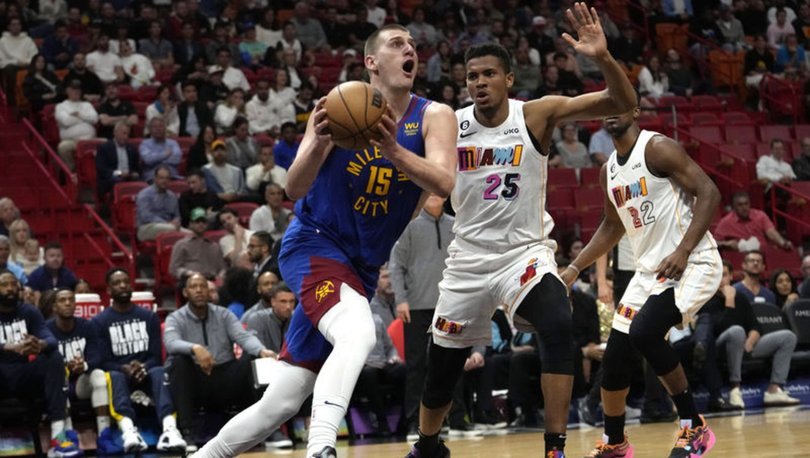 NBA’de Jokic’li Nuggets, Heat deplasmanında kazandı